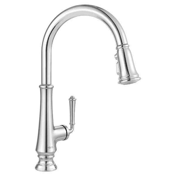 Delancey 1-Handle High-Arc Pull-Down Kitchen Faucet, Polished Chrome